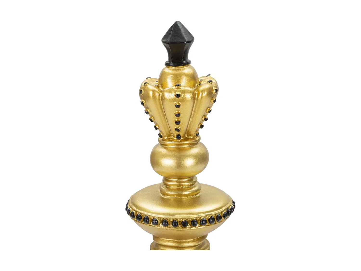 Rzeźba Szachy 11, Złoto, 11x11x32,5 cm, Seven Design