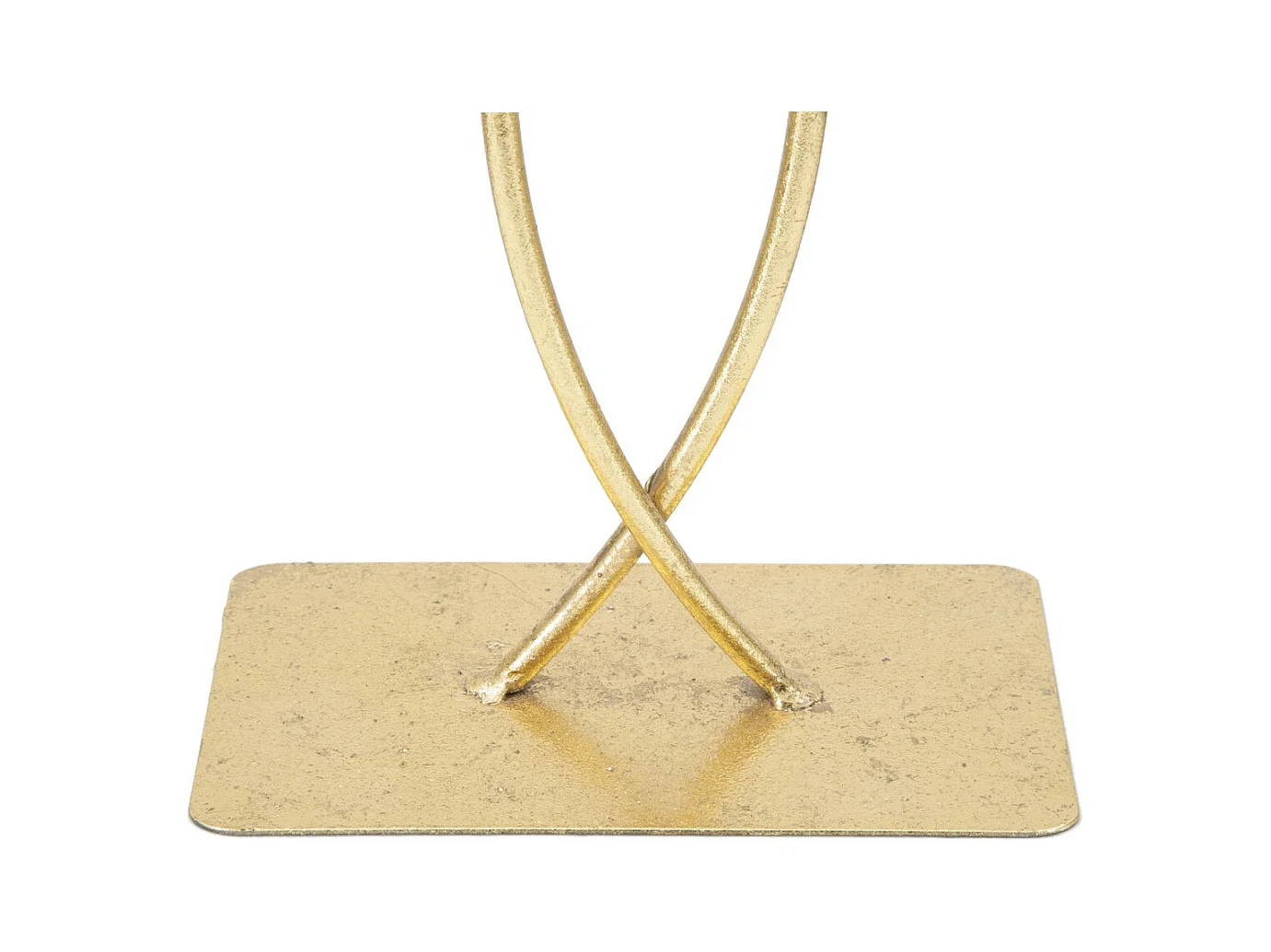 Beeldhouwwerk Blad 63, Goud, 25x8,5x35 cm, Epikasa