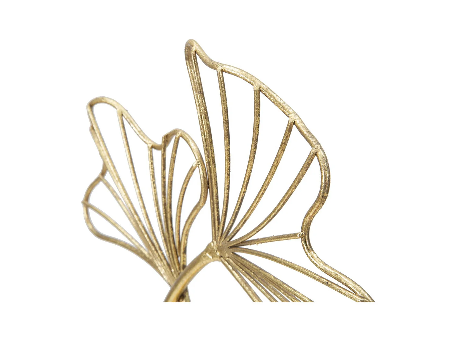 Beeldhouwwerk Blad 63, Goud, 25x8,5x35 cm, Epikasa