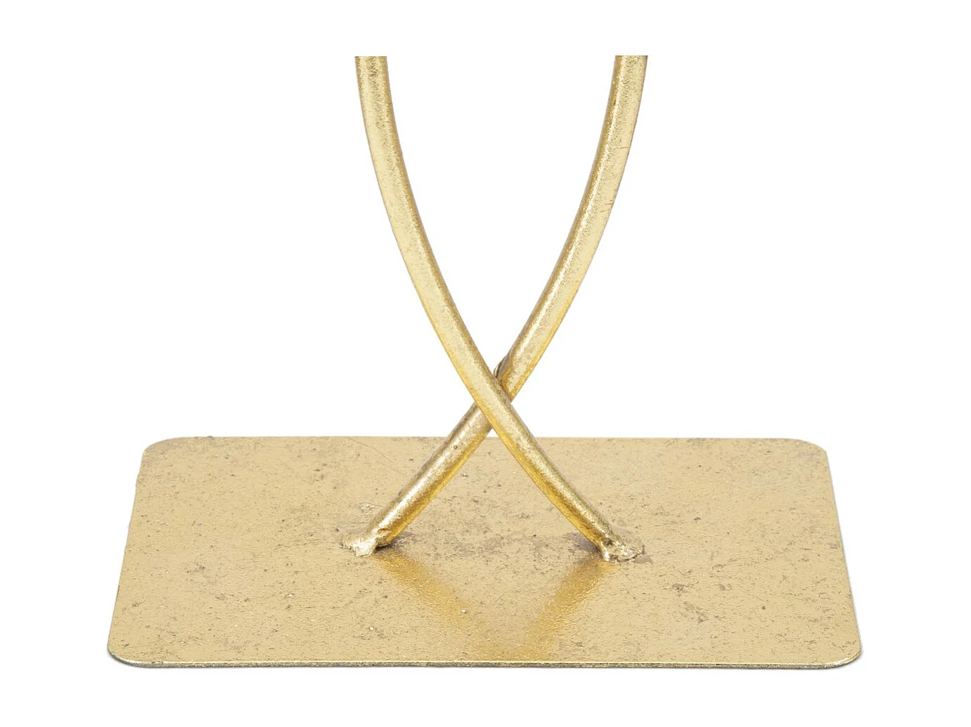 Rzeźba Liść 63, Złoto, 25x8,5x35 cm, Seven Design