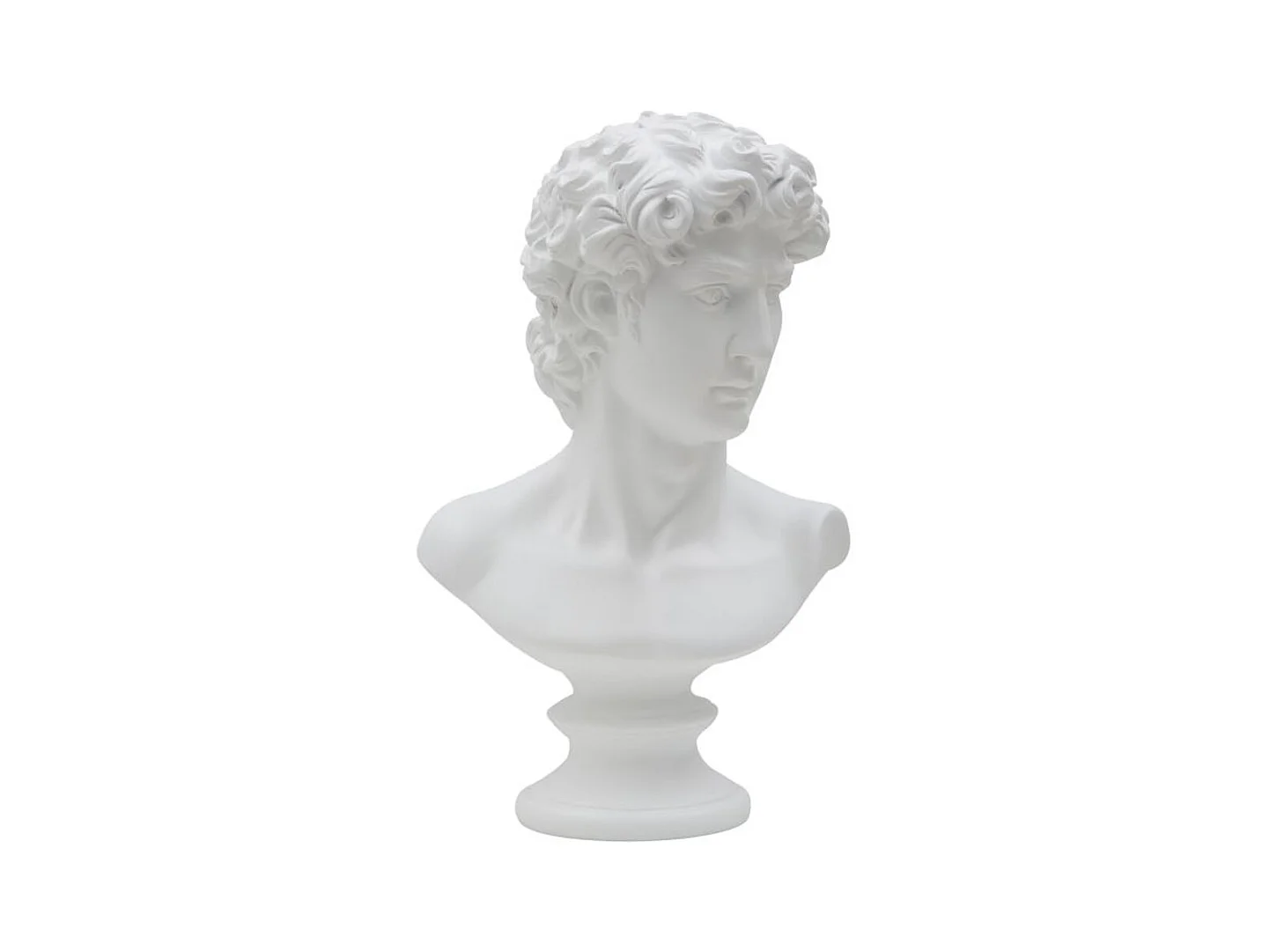 Sculpture Grèce 2, Blanc, 21,5x14,5x34 cm, Epikasa