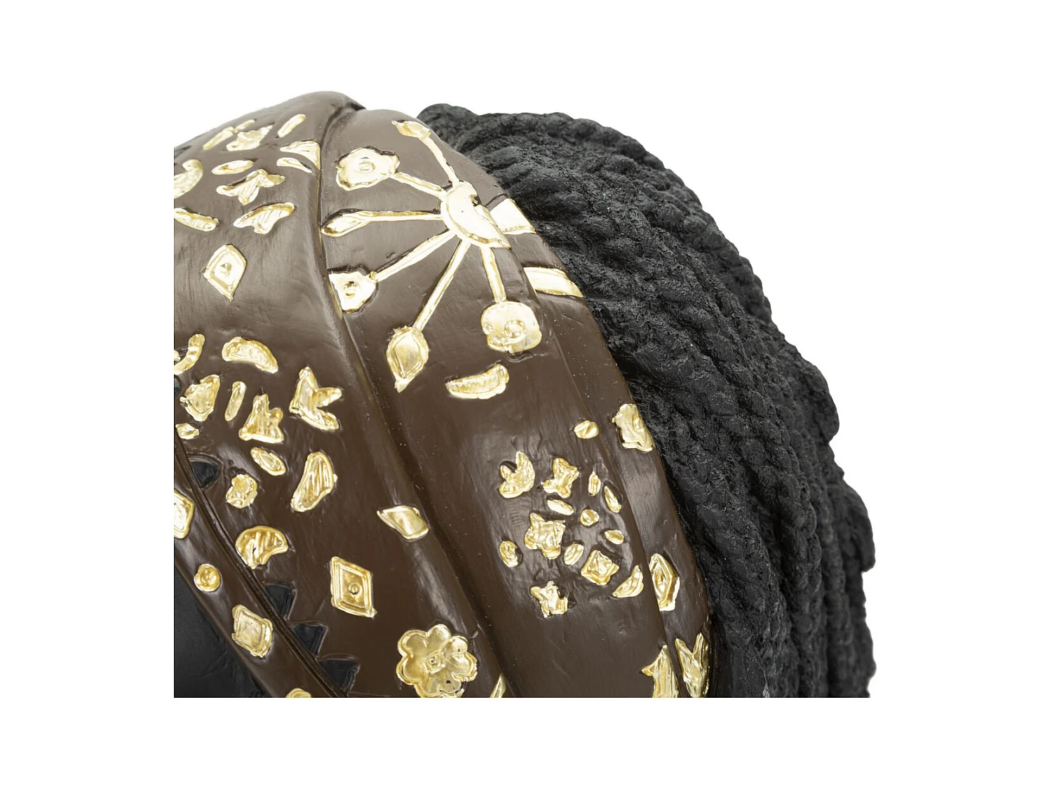 Scultura Africa 4, Nero, 19x18,5x30 cm, Epikasa