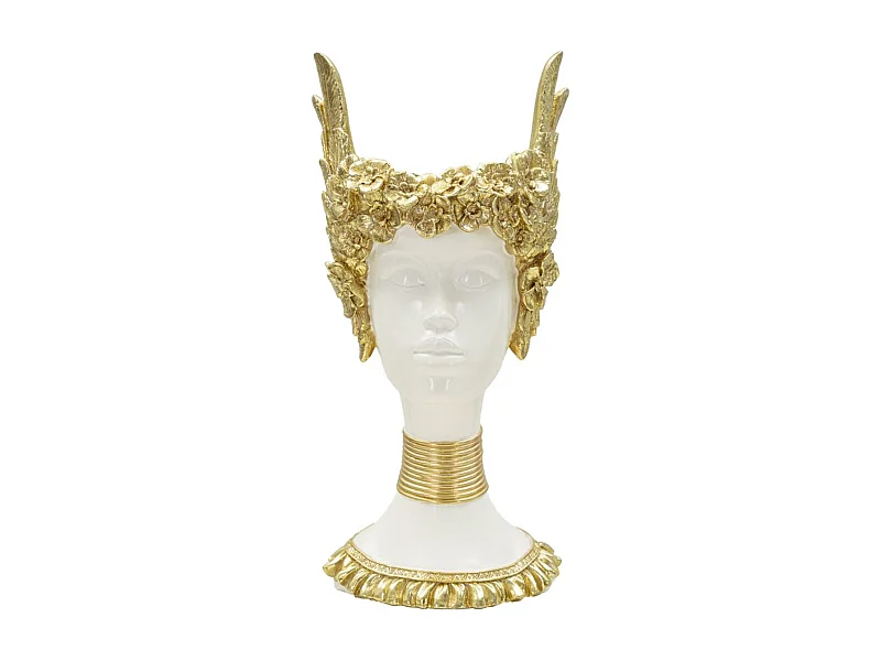 Escultura Ícaro 2, Ouro, 15x14,5x32 cm, Epikasa