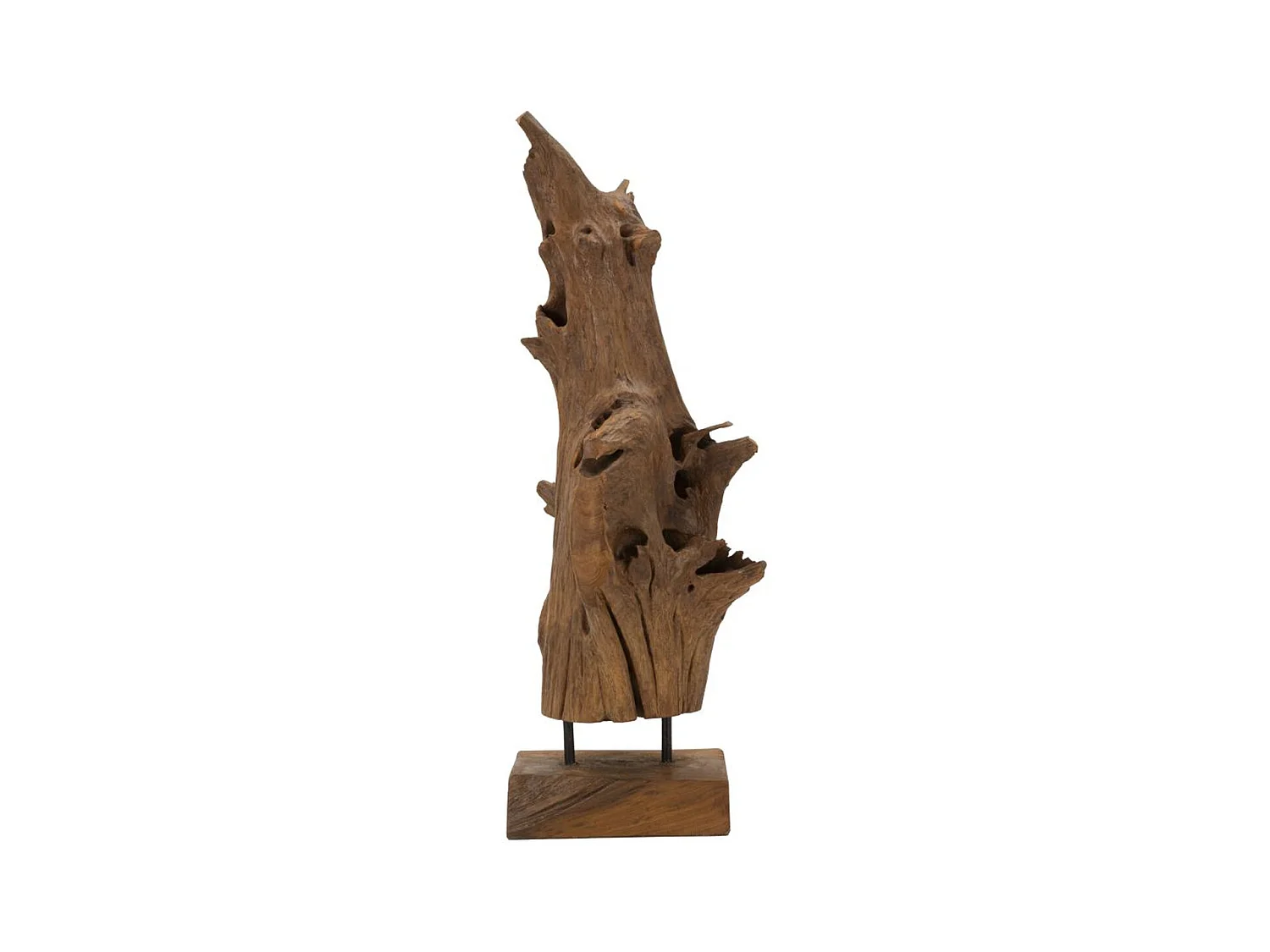Sculpture Racine 2, Marron, 23x27x64 cm, Epikasa