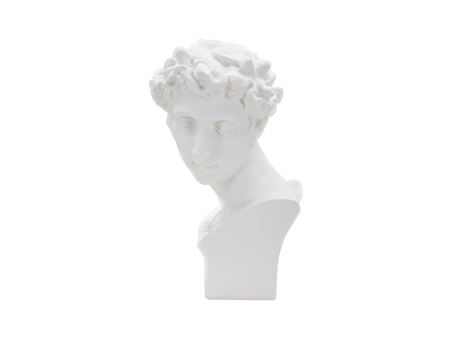 Rzeźba Grecja 4, Biały, 20x17,5x30 cm, Epikasa