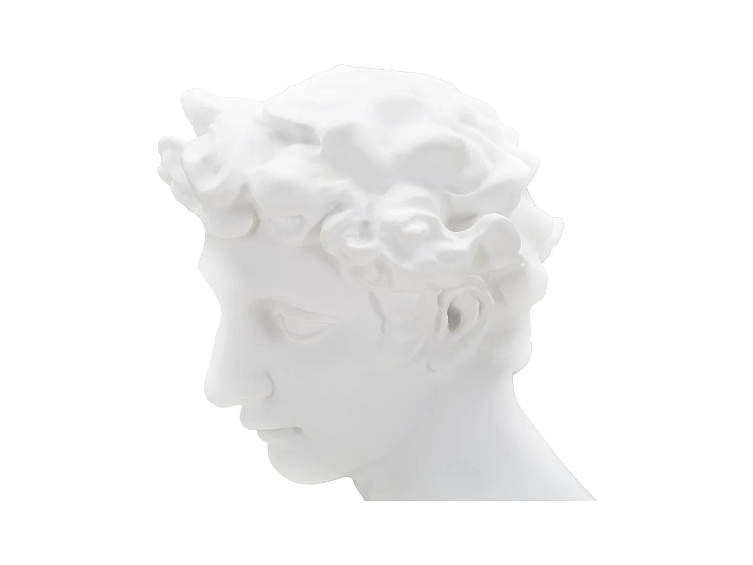 Rzeźba Grecja 4, Biały, 20x17,5x30 cm, Epikasa