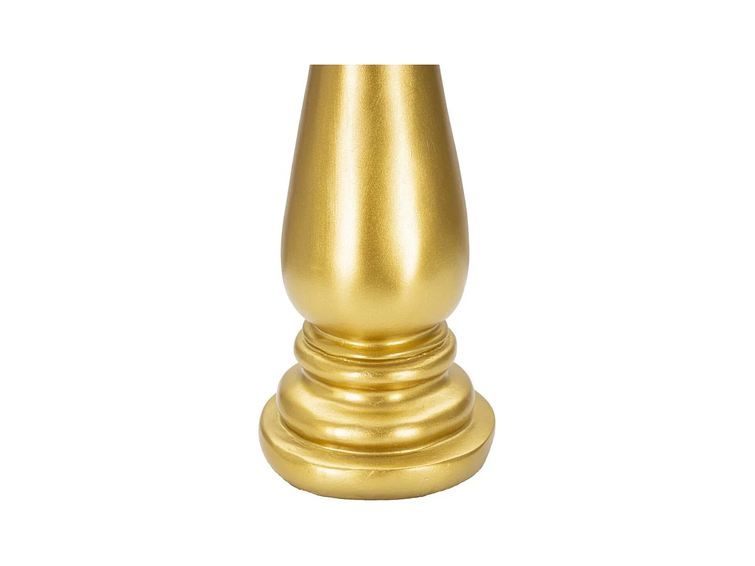 Escultura Xadrez 10, Ouro, 12,5x12,5x38,5 cm, Epikasa