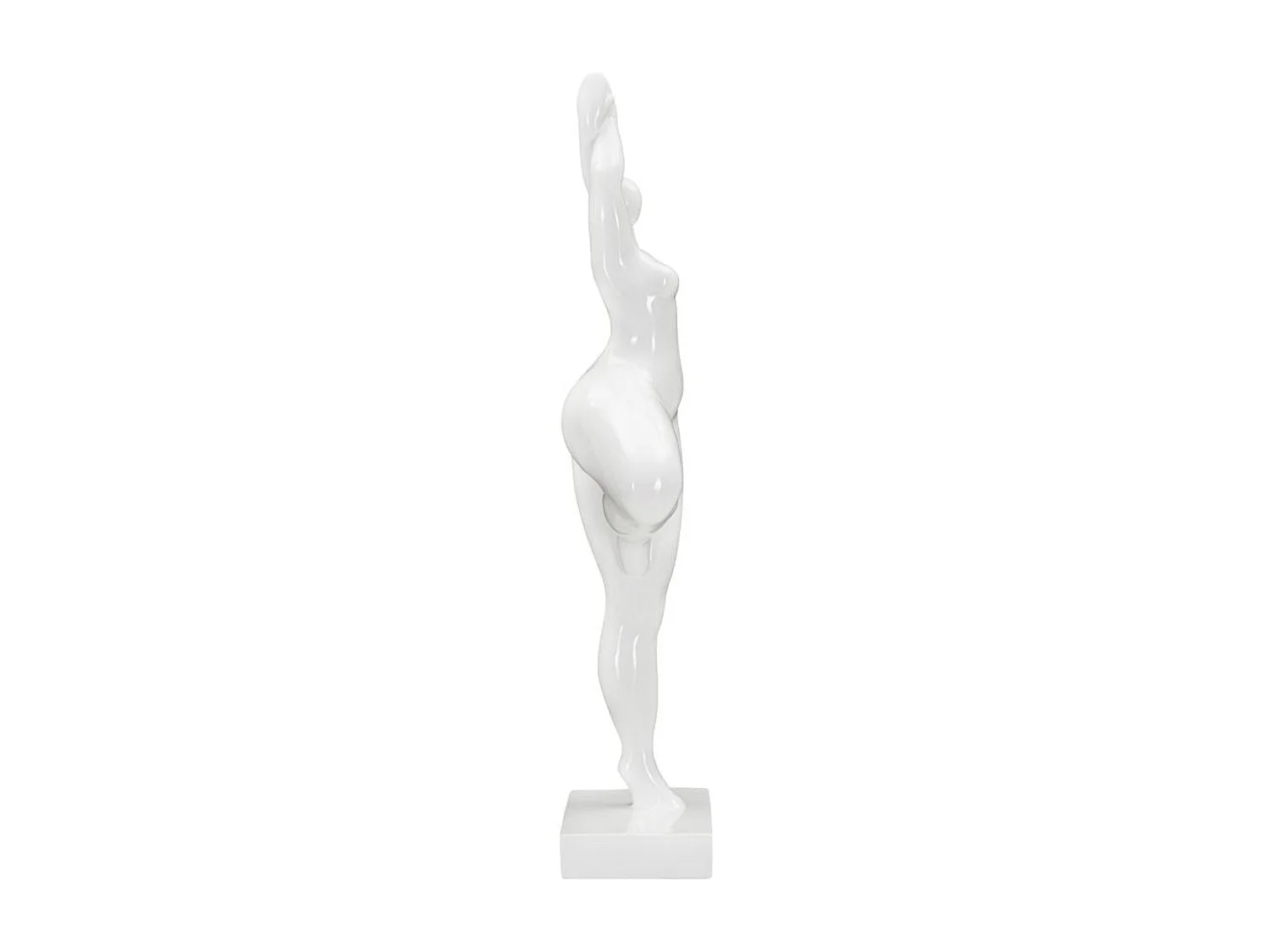 Sculpture MF374, Blanc, 16x9x45,8 cm, Seven Design