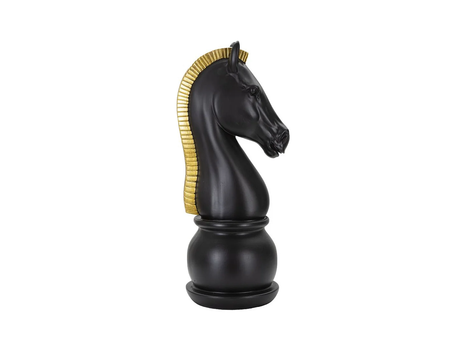 Sculpture Échecs 5, Noir, 18,5x18,5x50 cm, Epikasa