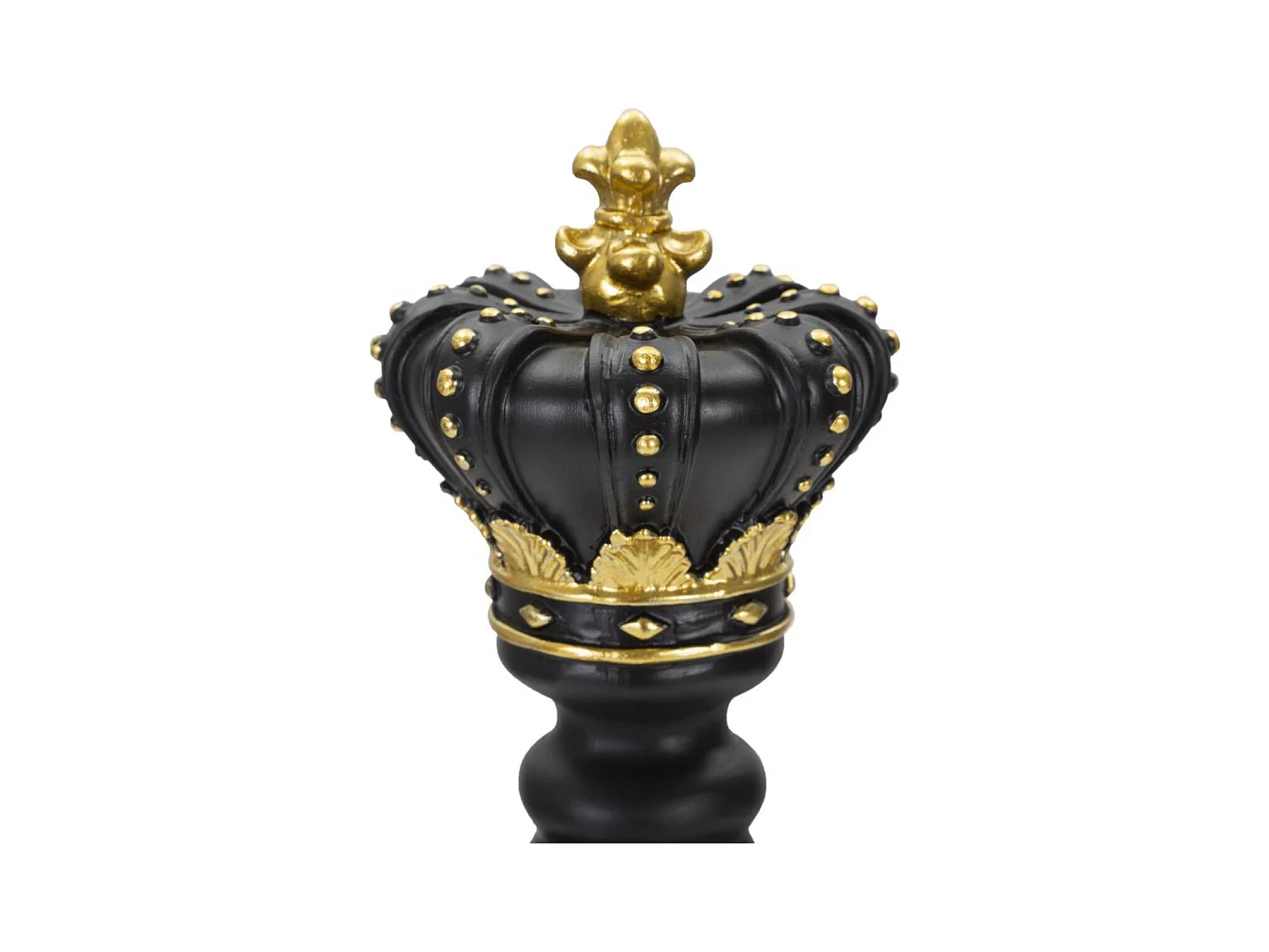 Escultura Xadrez 7, Preto, 13x13x40,5 cm, Epikasa