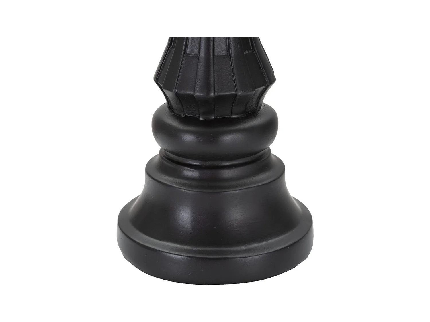 Escultura Xadrez 7, Preto, 13x13x40,5 cm, Epikasa