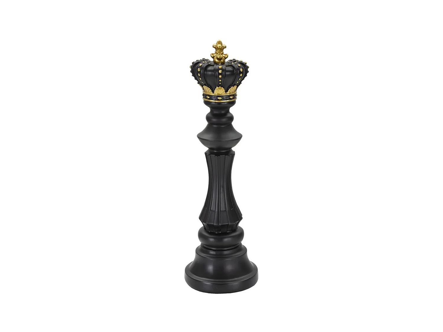 Sculpture Échecs 7, Noir, 13x13x40,5 cm, Epikasa