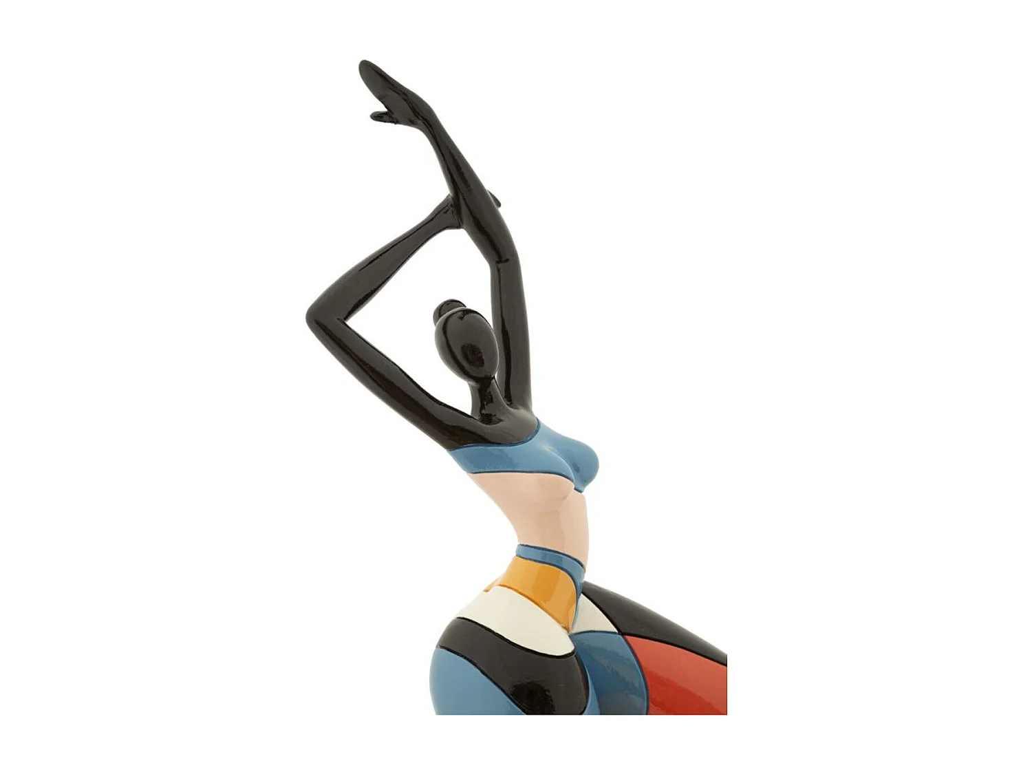 Scultura MF376, Multicolore, 11,5x9x38,5 cm, Seven Design