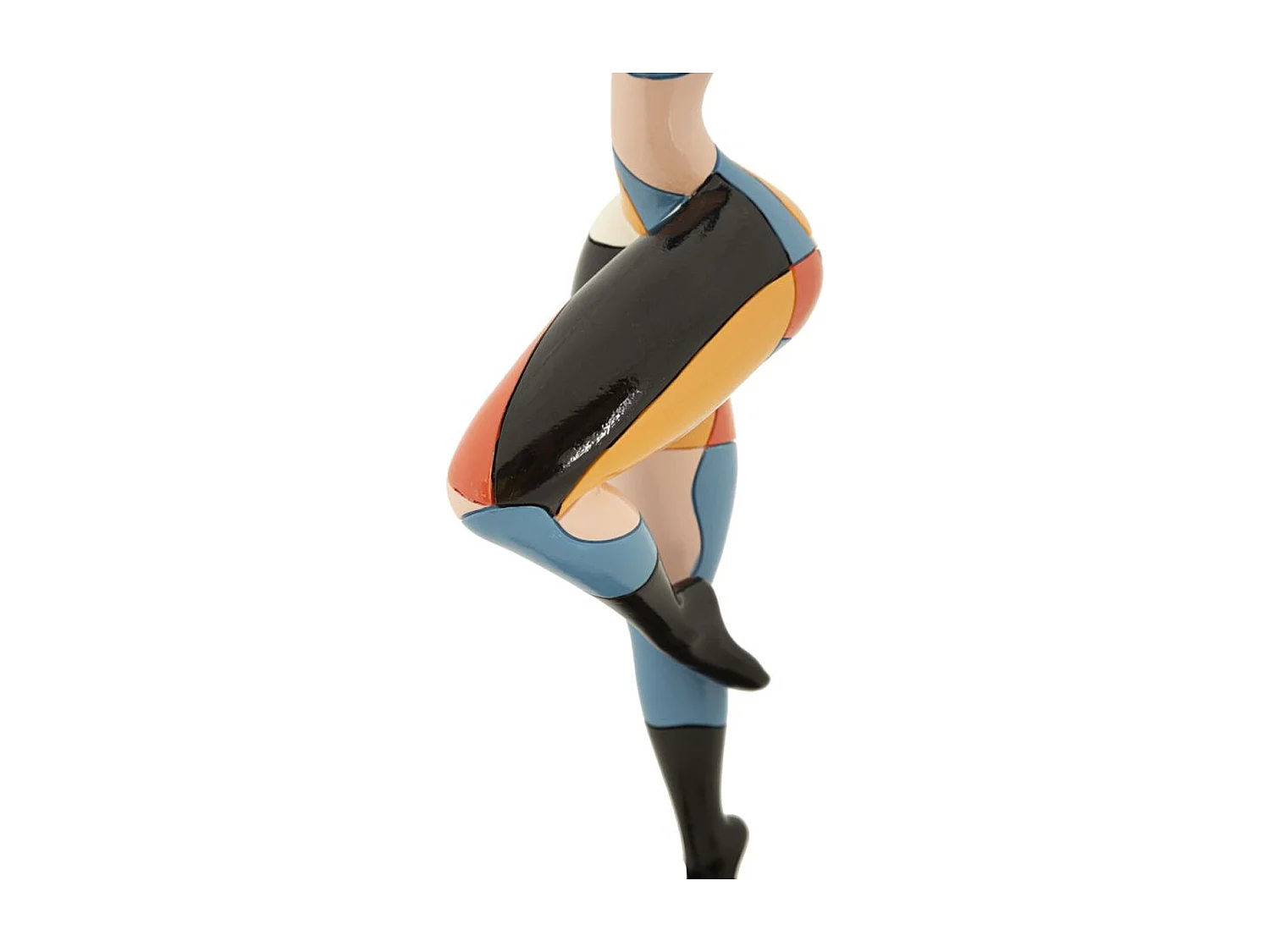 Scultura MF376, Multicolore, 11,5x9x38,5 cm, Seven Design