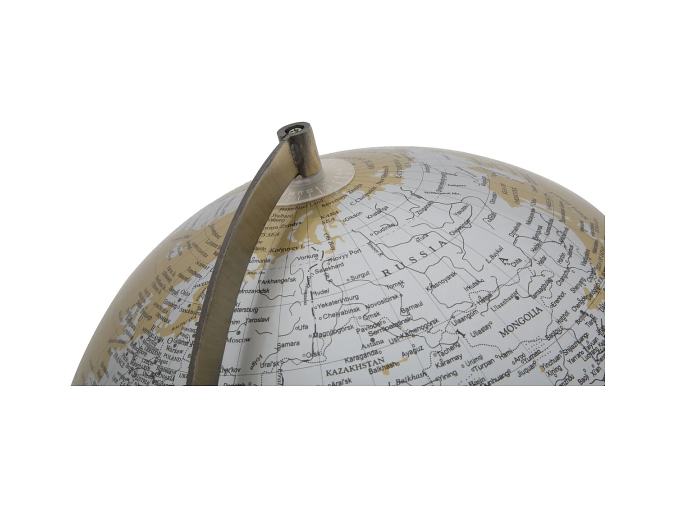 Globe de Table MF220, Or, 25x25x38 cm, Epikasa