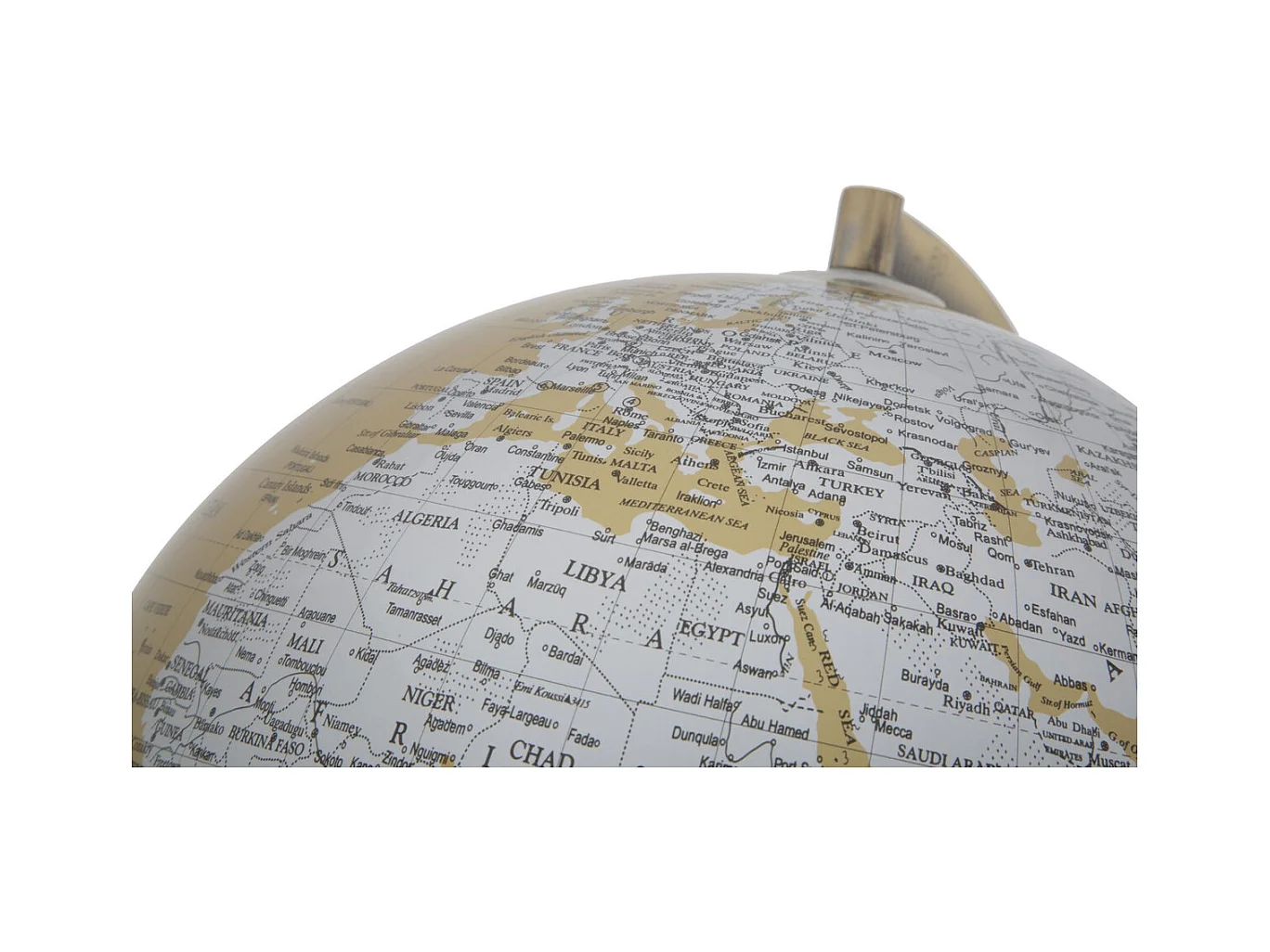 Globe de Table MF220, Or, 25x25x38 cm, Epikasa