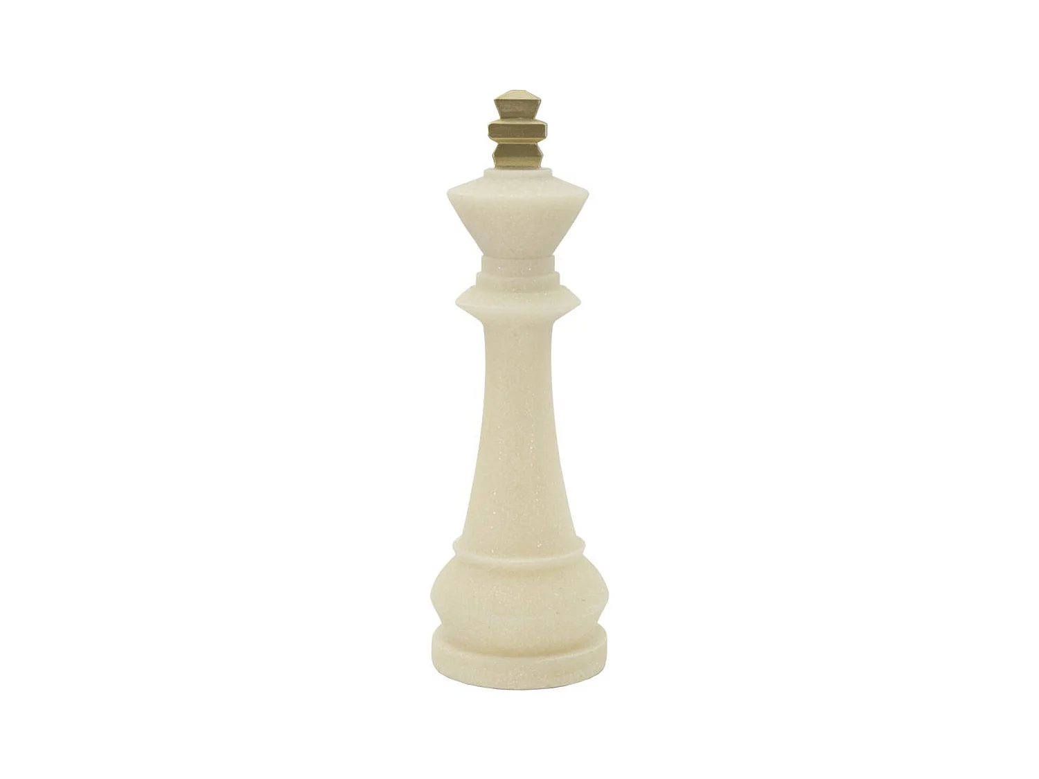 Sculpture Échecs 1, Blanc, 13x13x41 cm, Epikasa