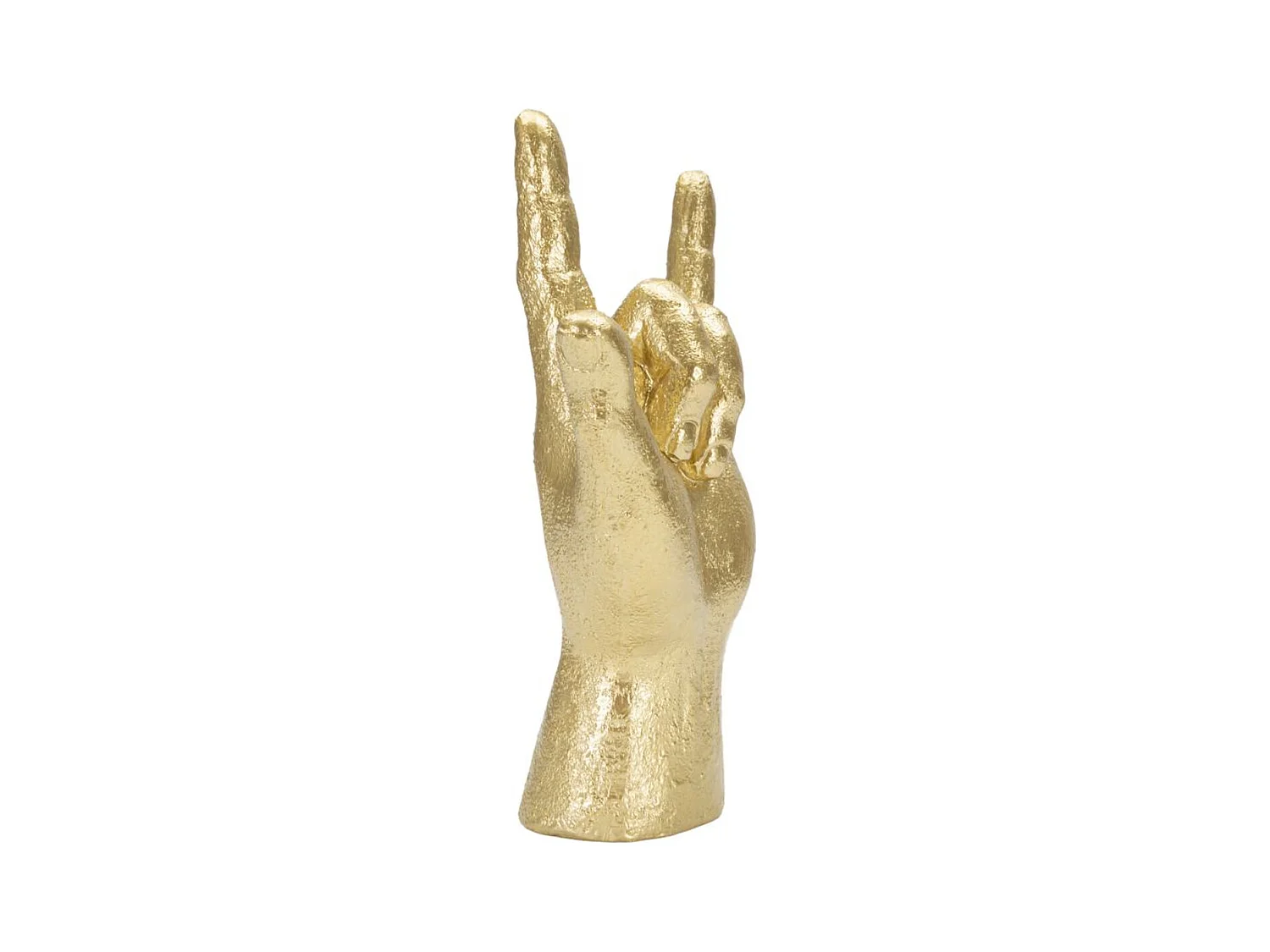 Escultura Mãos 4, Ouro, 14,5x7x23 cm, Epikasa