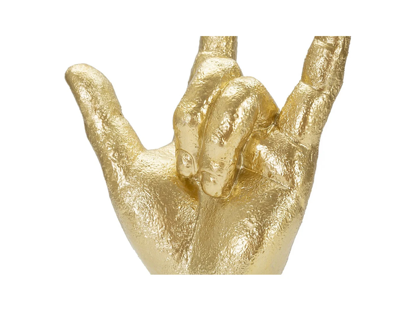 Escultura Mãos 4, Ouro, 14,5x7x23 cm, Epikasa