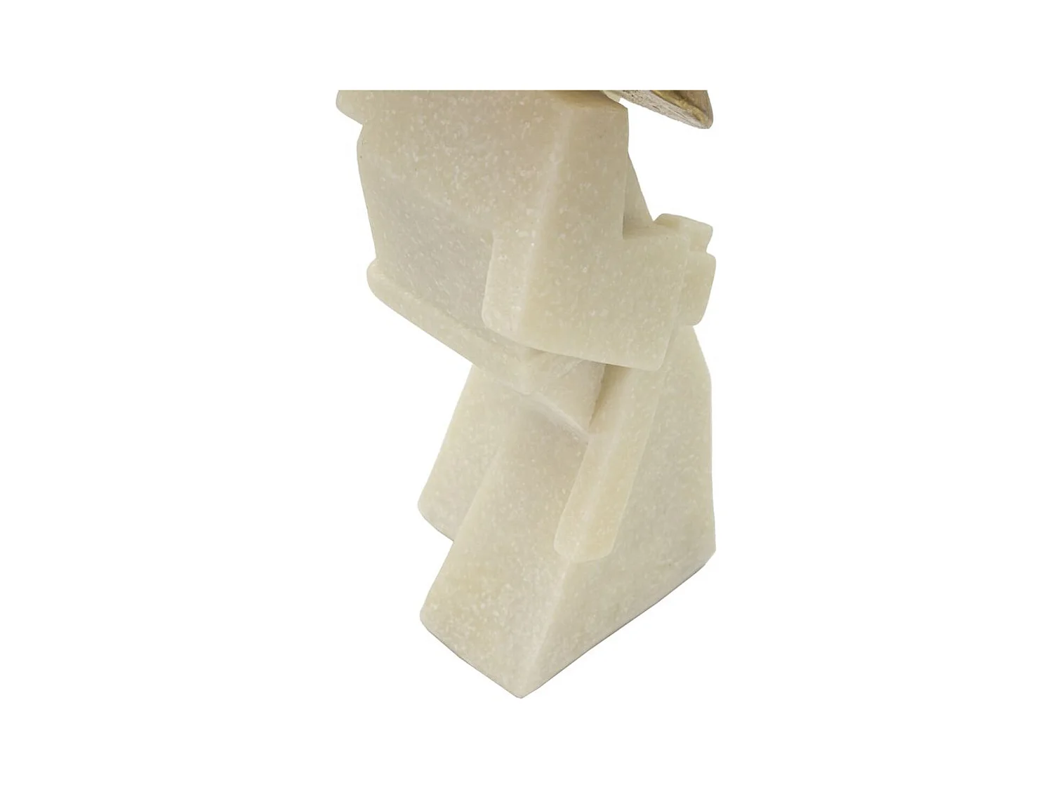 Rzeźba Japonia 2, Biały, 14x9x24,5 cm, Epikasa