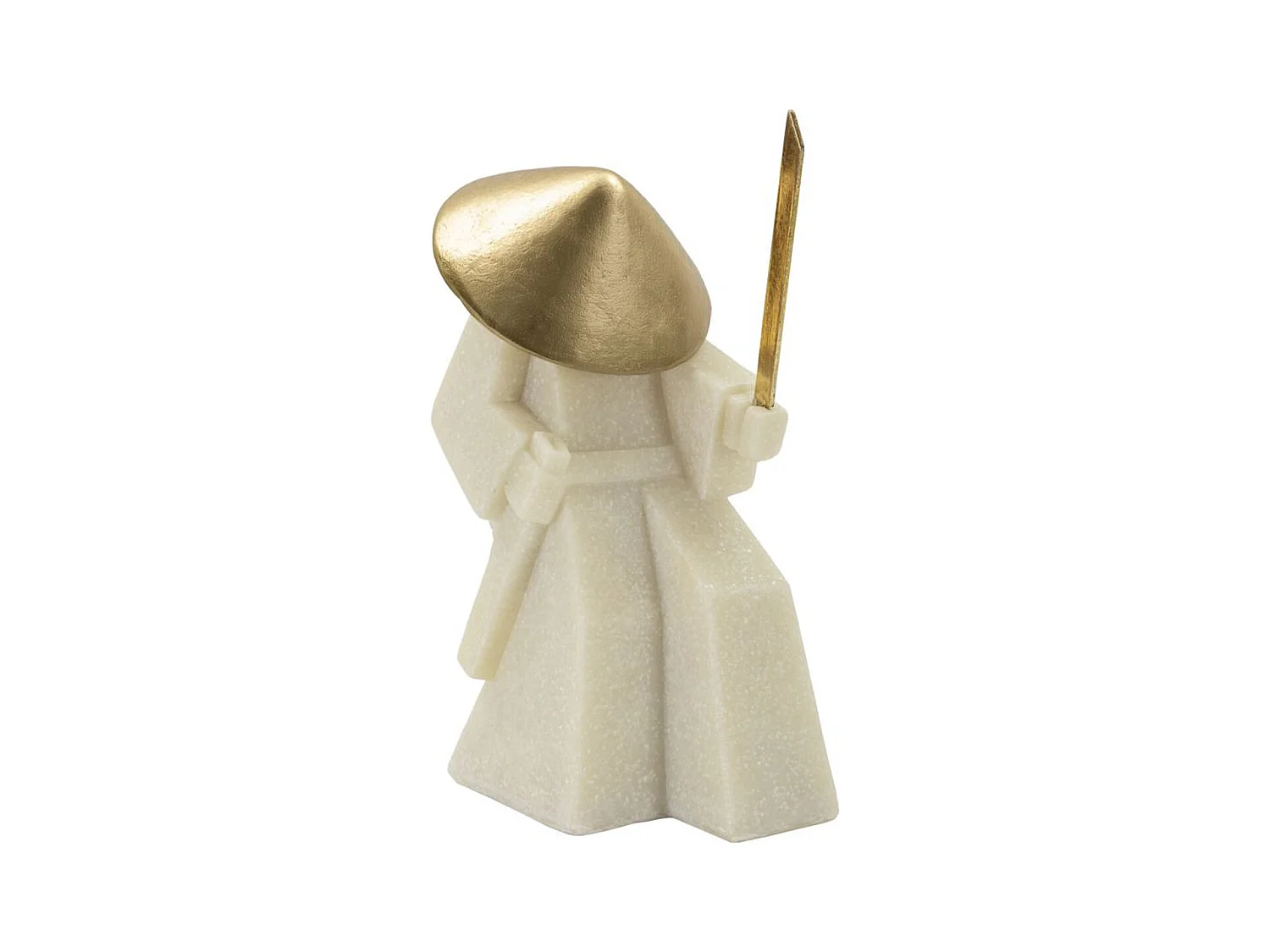 Sculpture Japon 2, Blanc, 14x9x24,5 cm, Epikasa