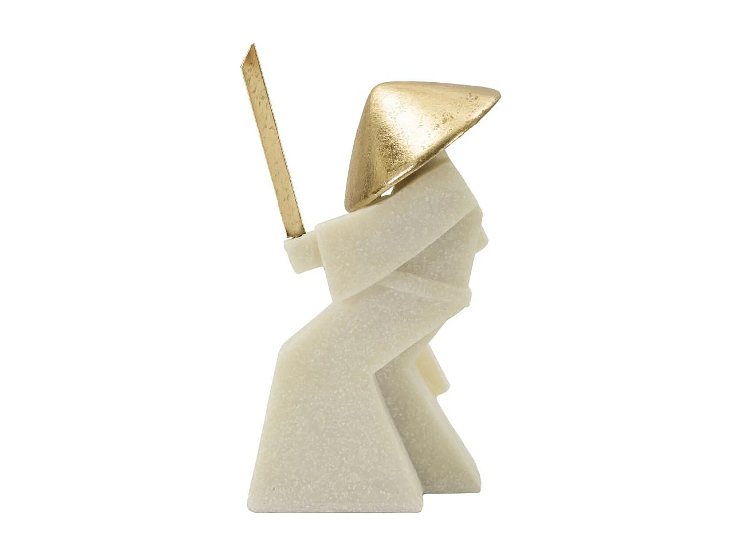 Scultura Giappone 2, Bianco, 14x9x24,5 cm, Seven Design