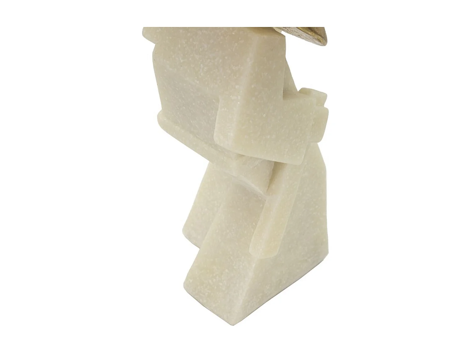 Scultura Giappone 2, Bianco, 14x9x24,5 cm, Seven Design