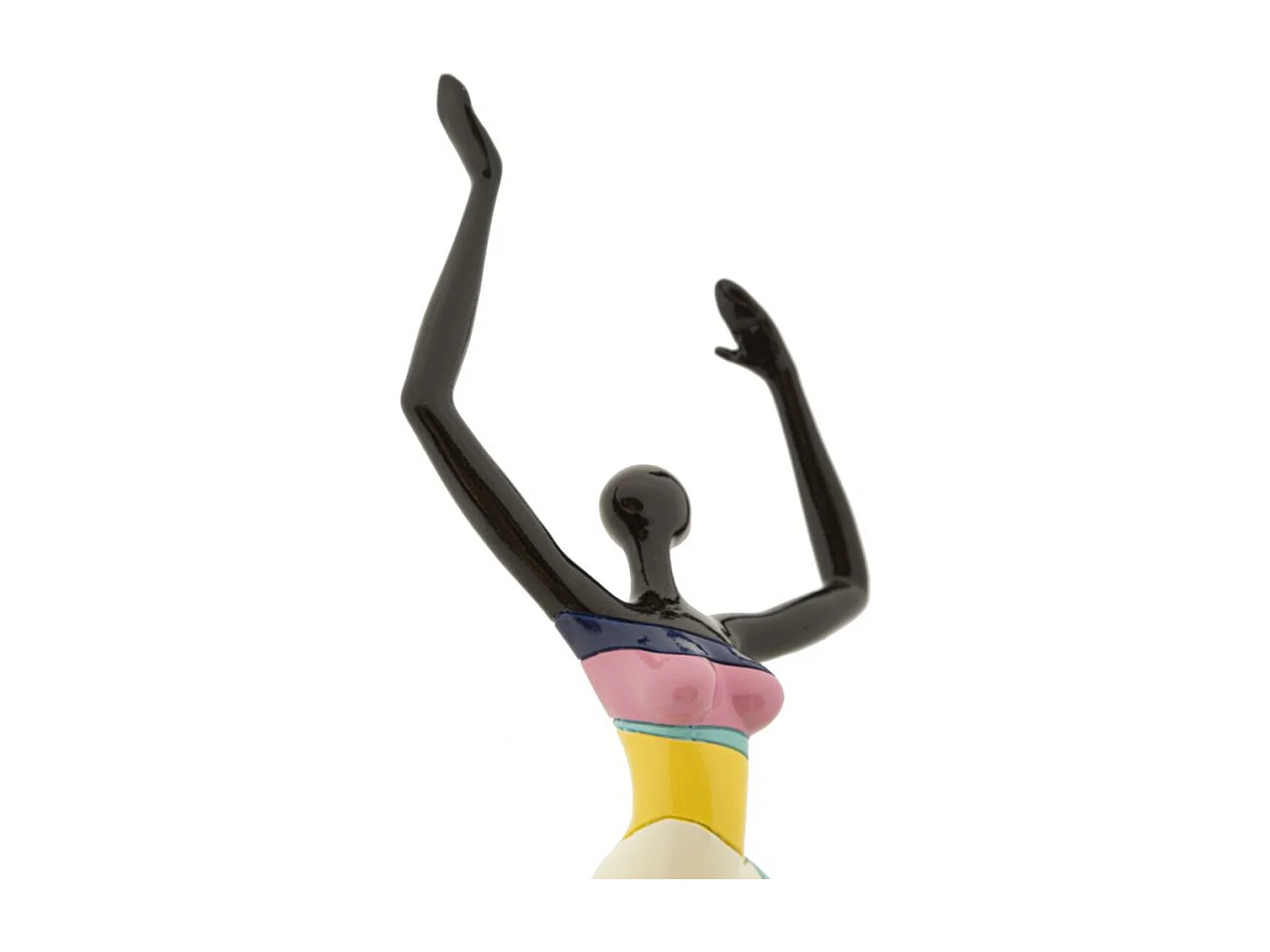 Rzeźba MF375, Wielokolorowy, 12,5x10x38 cm, Seven Design