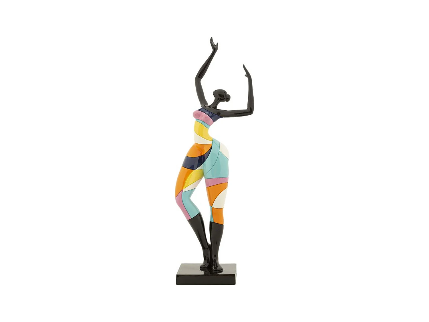 Sculpture MF375, Multicouleur, 12,5x10x38 cm, Epikasa