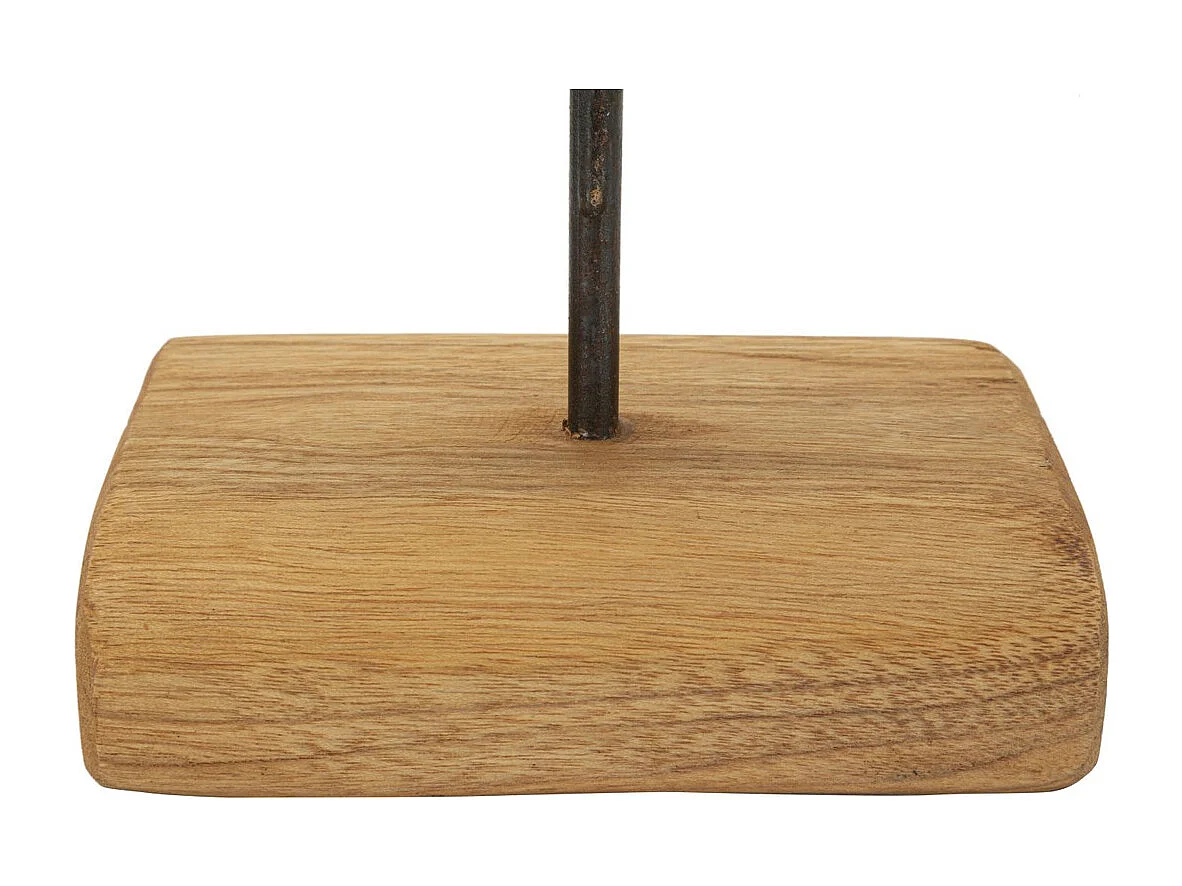 Rzeźba Kręgi 37, Brązowy, 28x10x38 cm, Seven Design