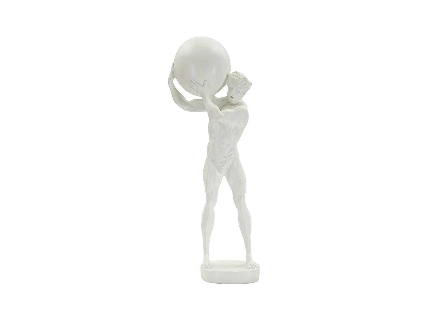 Sculpture MF370, Blanc, 18x12,5x50 cm, Epikasa