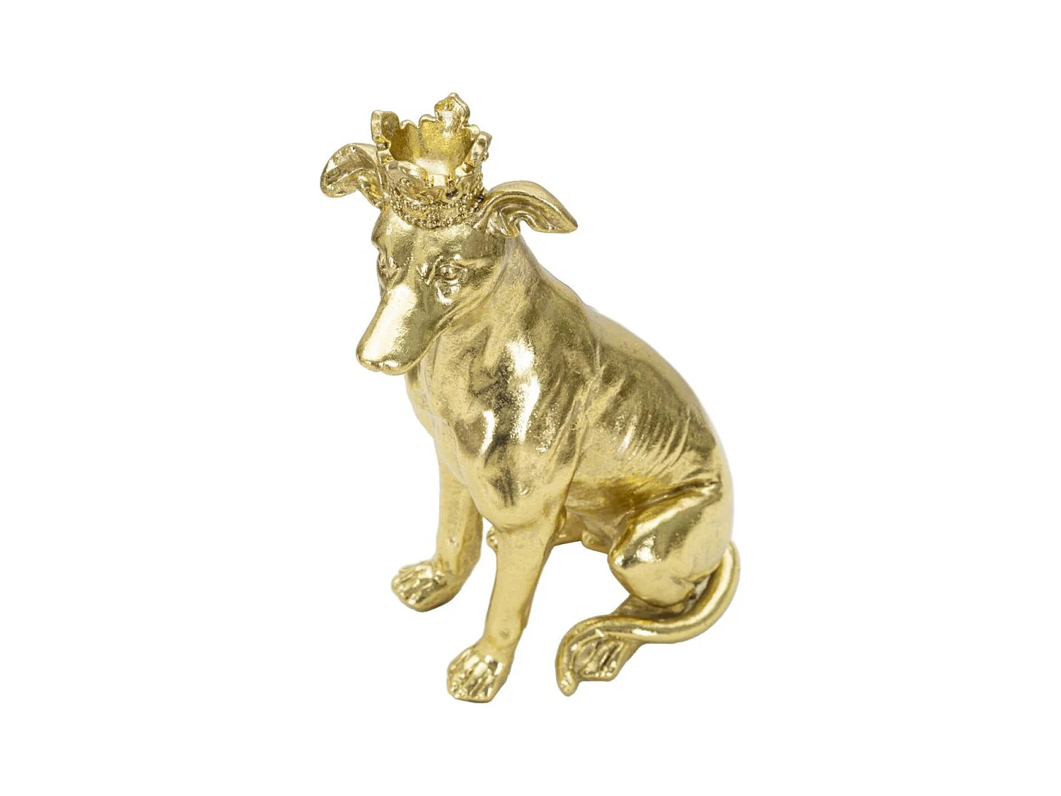 Sculpture Chien 3, Or, 20x12,5x33 cm, Epikasa