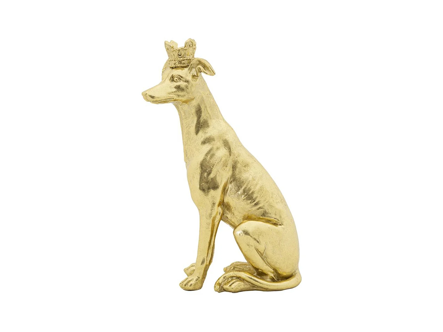 Sculpture Chien 3, Or, 20x12,5x33 cm, Epikasa