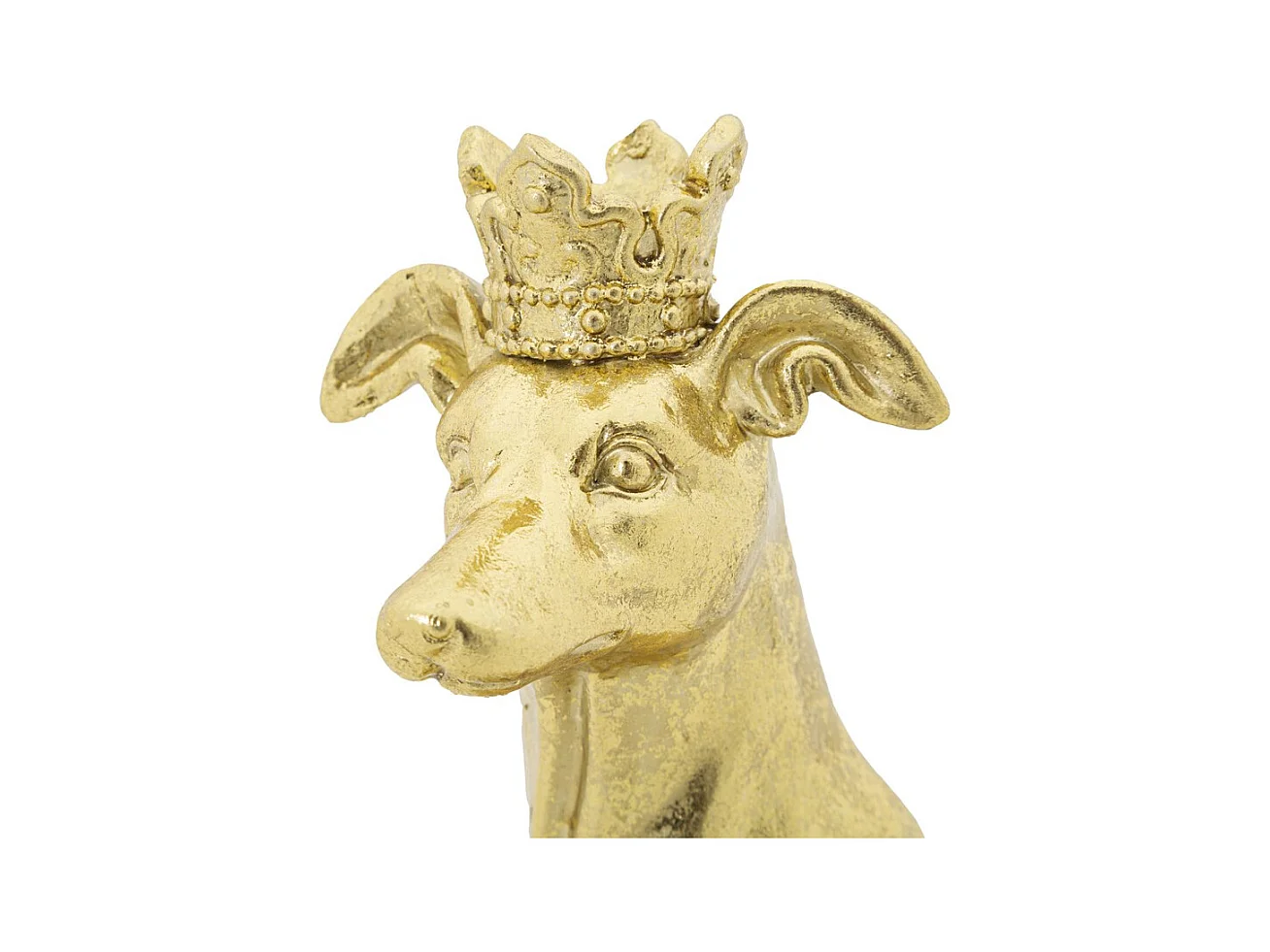 Sculpture Chien 3, Or, 20x12,5x33 cm, Epikasa