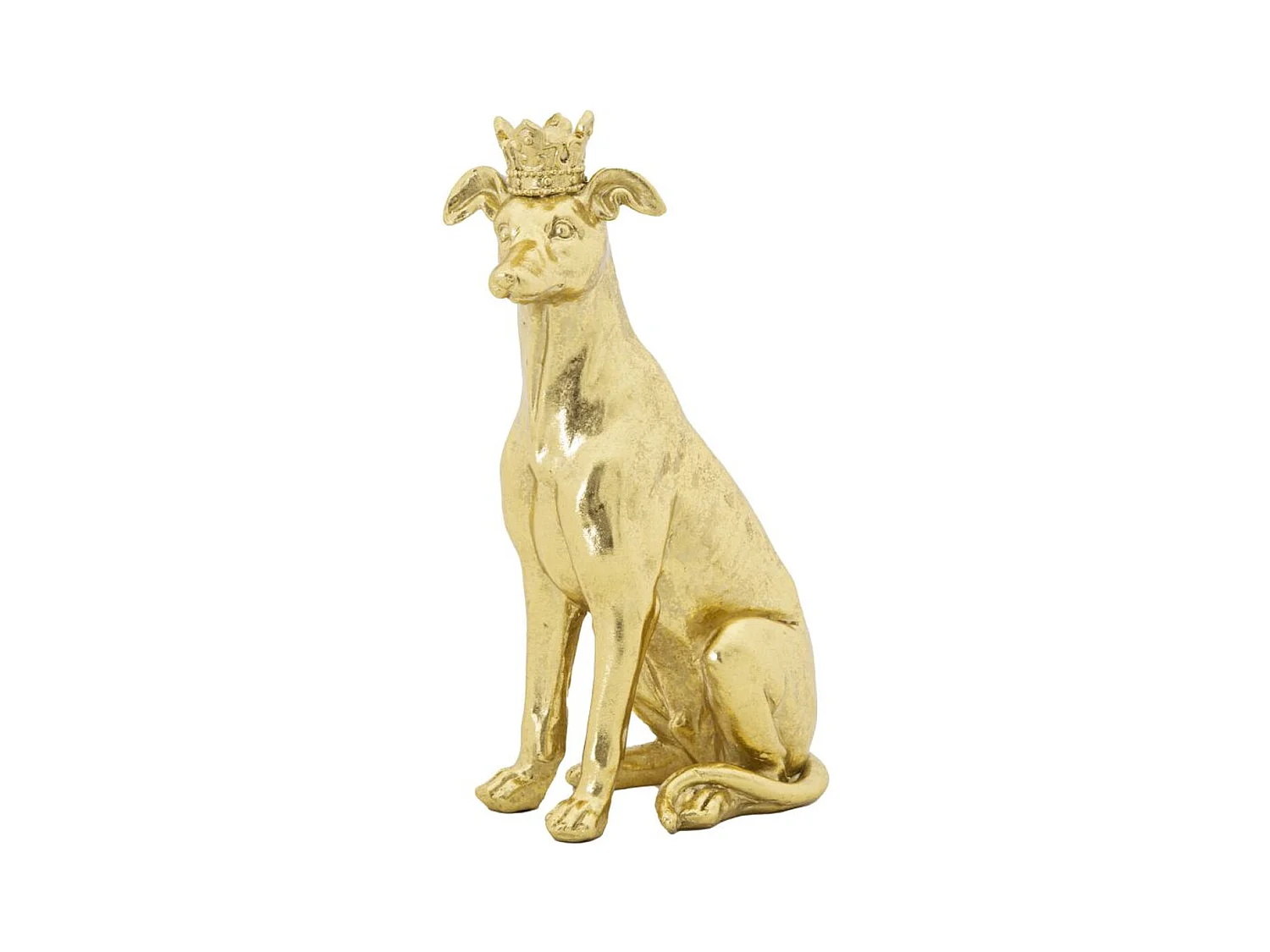 Sculpture Chien 3, Or, 20x12,5x33 cm, Epikasa