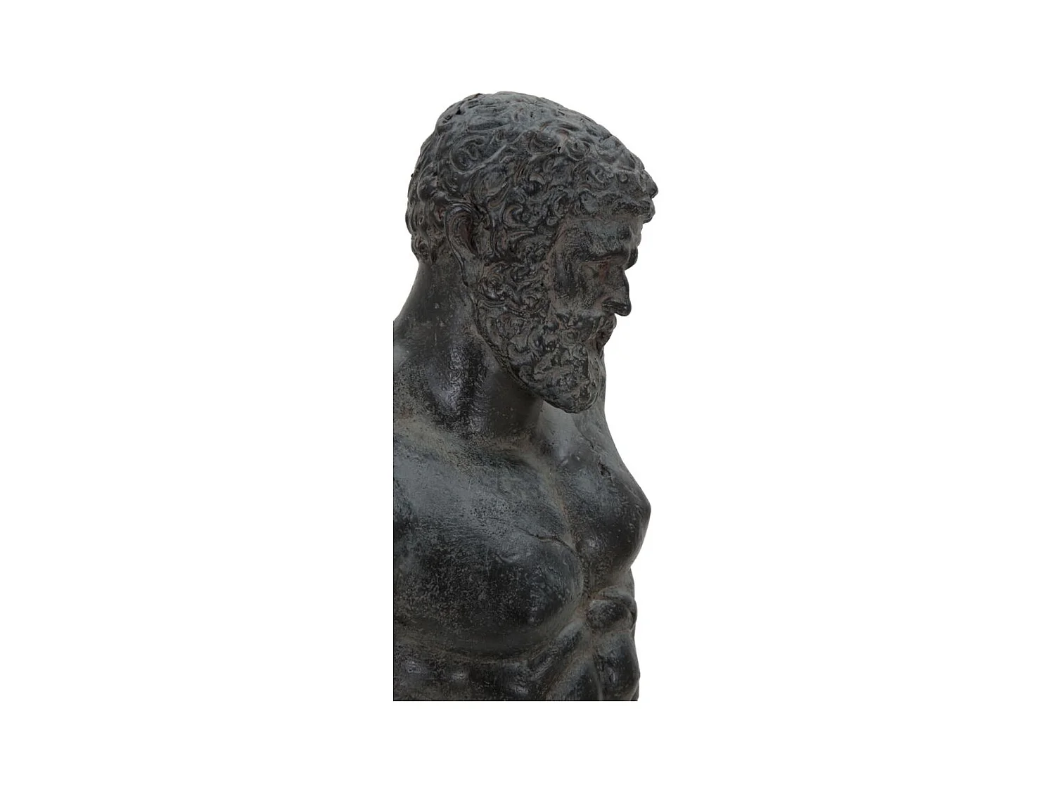 Sculpture Homme 1, Noir, 26x22x57,5 cm, Seven Design