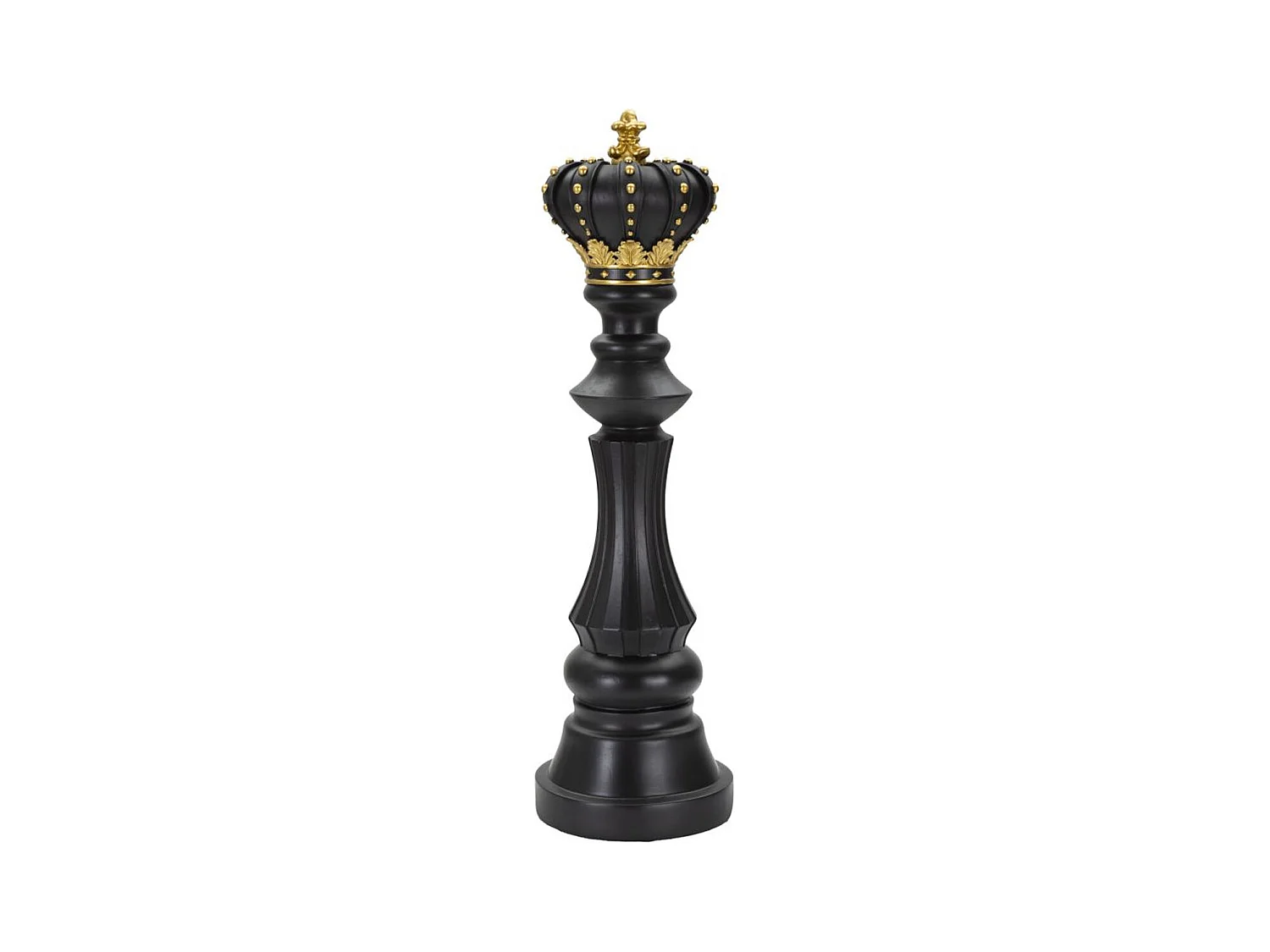 Sculpture Échecs 4, Noir, 14x14x50 cm, Epikasa