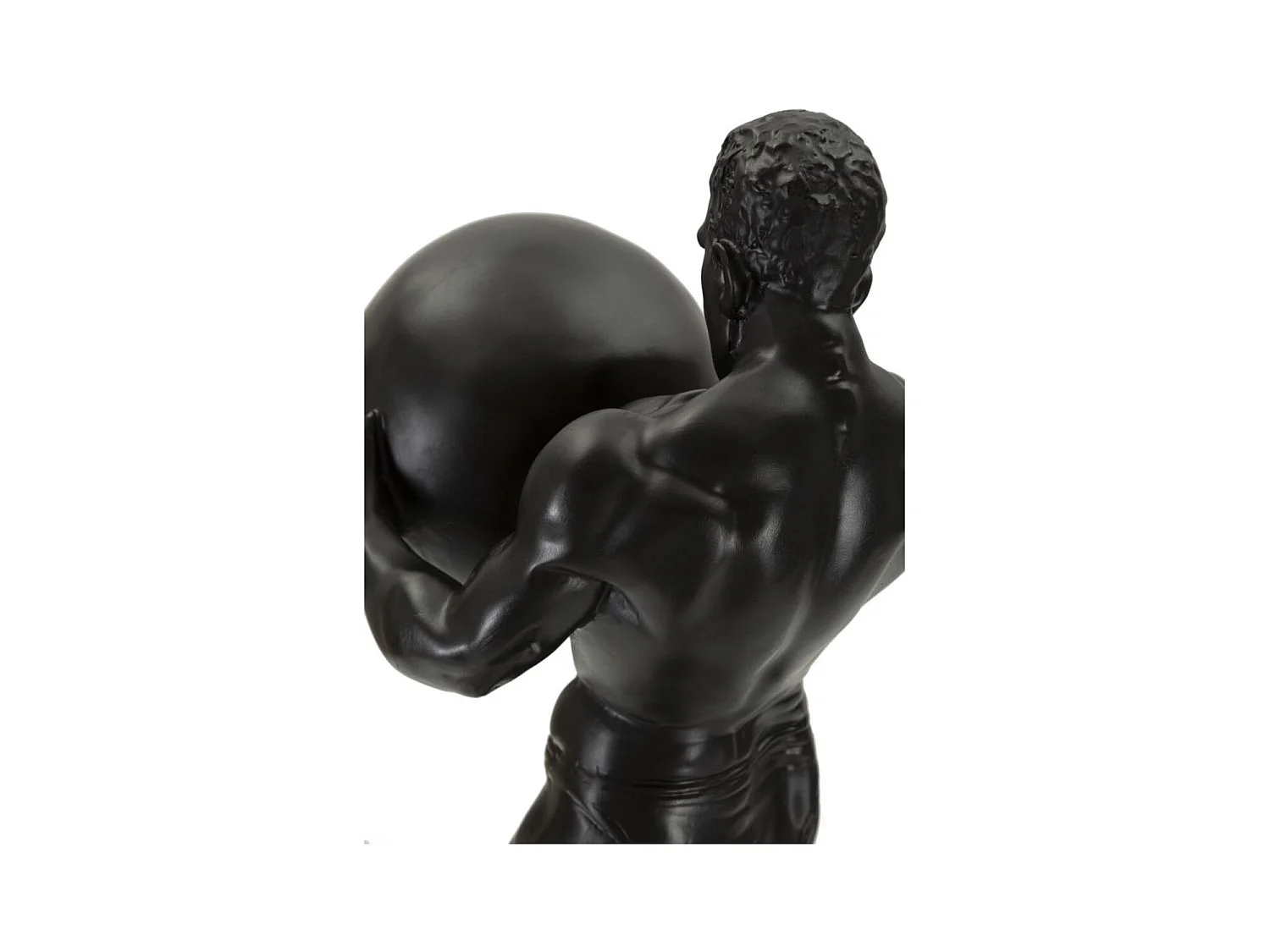 Beeldhouwwerk MF371, Zwart, 18,5x20,5x43,5 cm, Epikasa