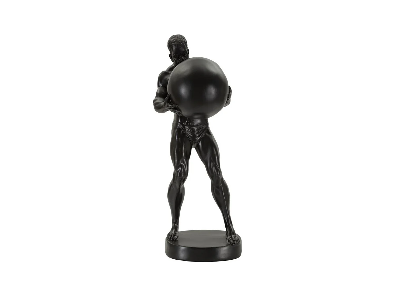Sculpture MF371, Noir, 18,5x20,5x43,5 cm, Epikasa