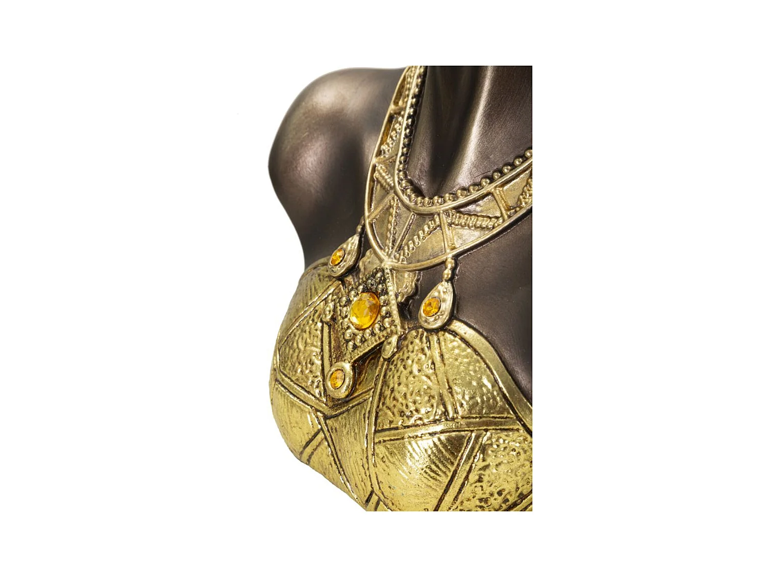 Beeldhouwwerk Africa 8, Veelkleurig, 23,5x17,5x39,5 cm, Epikasa