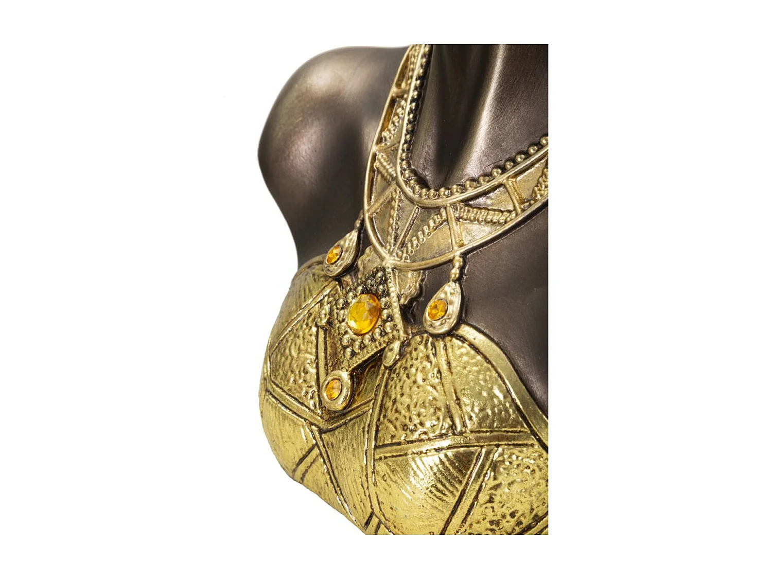 Rzeźba Afryka 8, Wielokolorowy, 23,5x17,5x39,5 cm, Seven Design