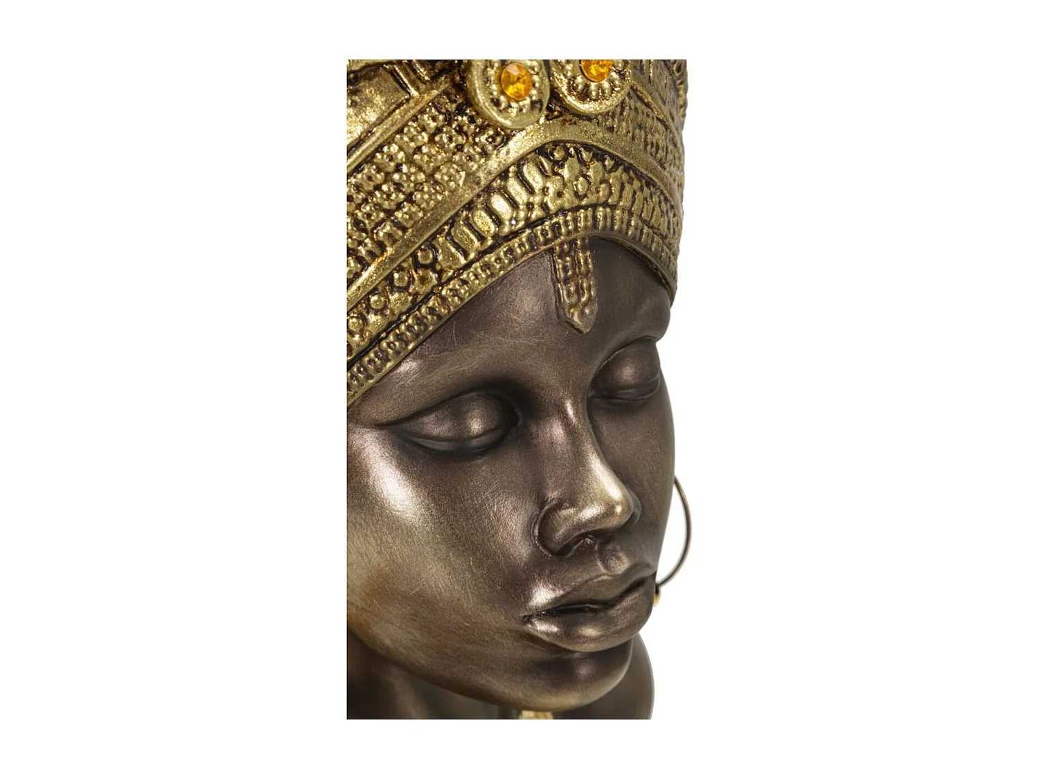 Rzeźba Afryka 8, Wielokolorowy, 23,5x17,5x39,5 cm, Seven Design