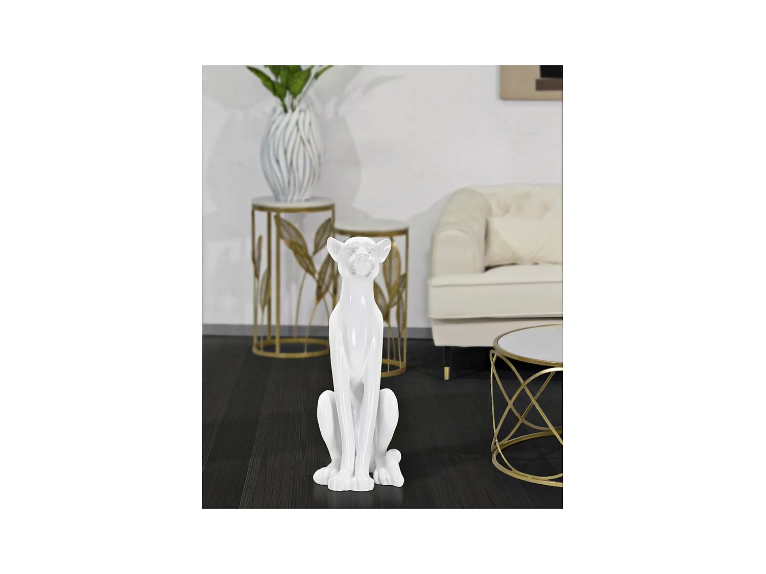 Escultura MF365, Branco, 27x38x74 cm, Epikasa