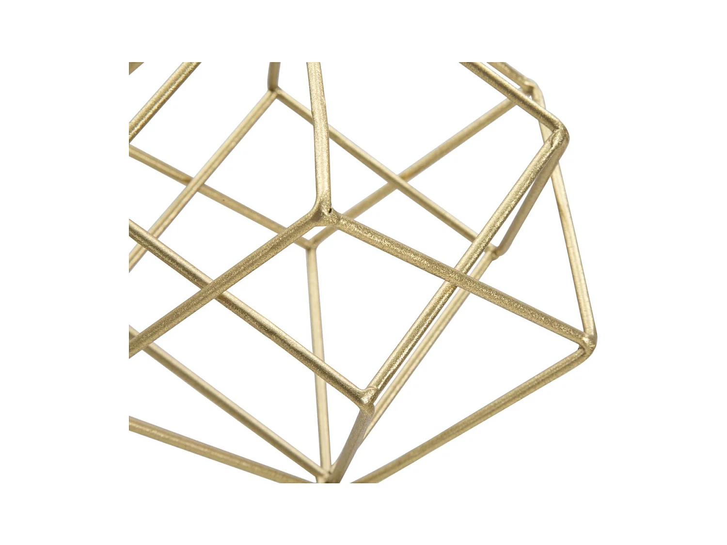 Rzeźba Sześciany 1, Złoto, 16x18x52,5 cm, Epikasa