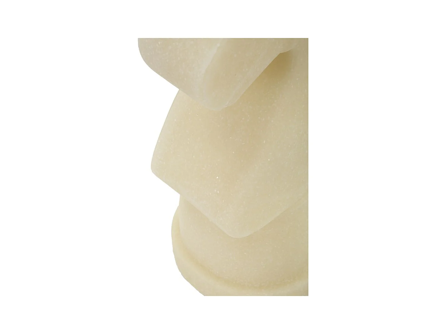 Beeldhouwwerk Schaken, Wit, 14x13x31 cm, Epikasa