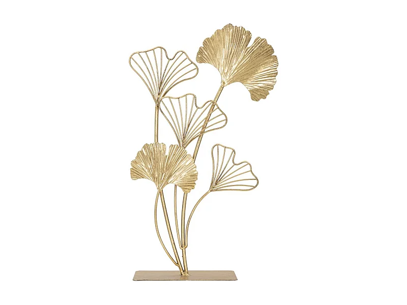 Escultura Folha 62, Ouro, 26x11,5x44,5 cm, Epikasa