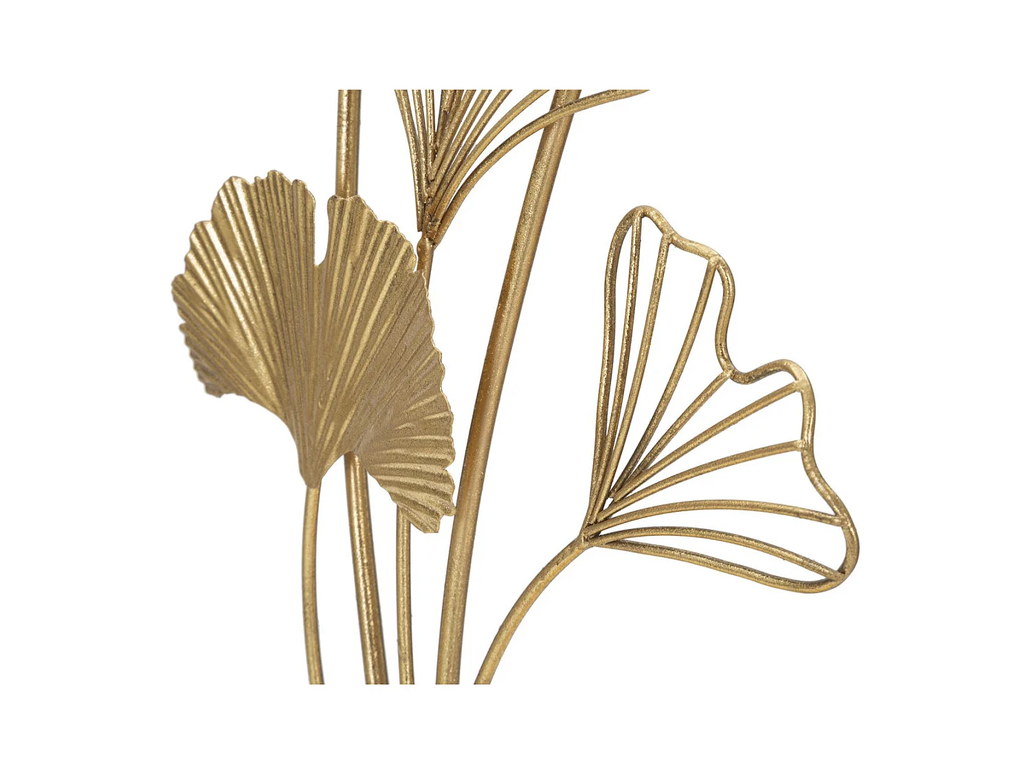 Beeldhouwwerk Blad 62, Goud, 26x11,5x44,5 cm, Epikasa