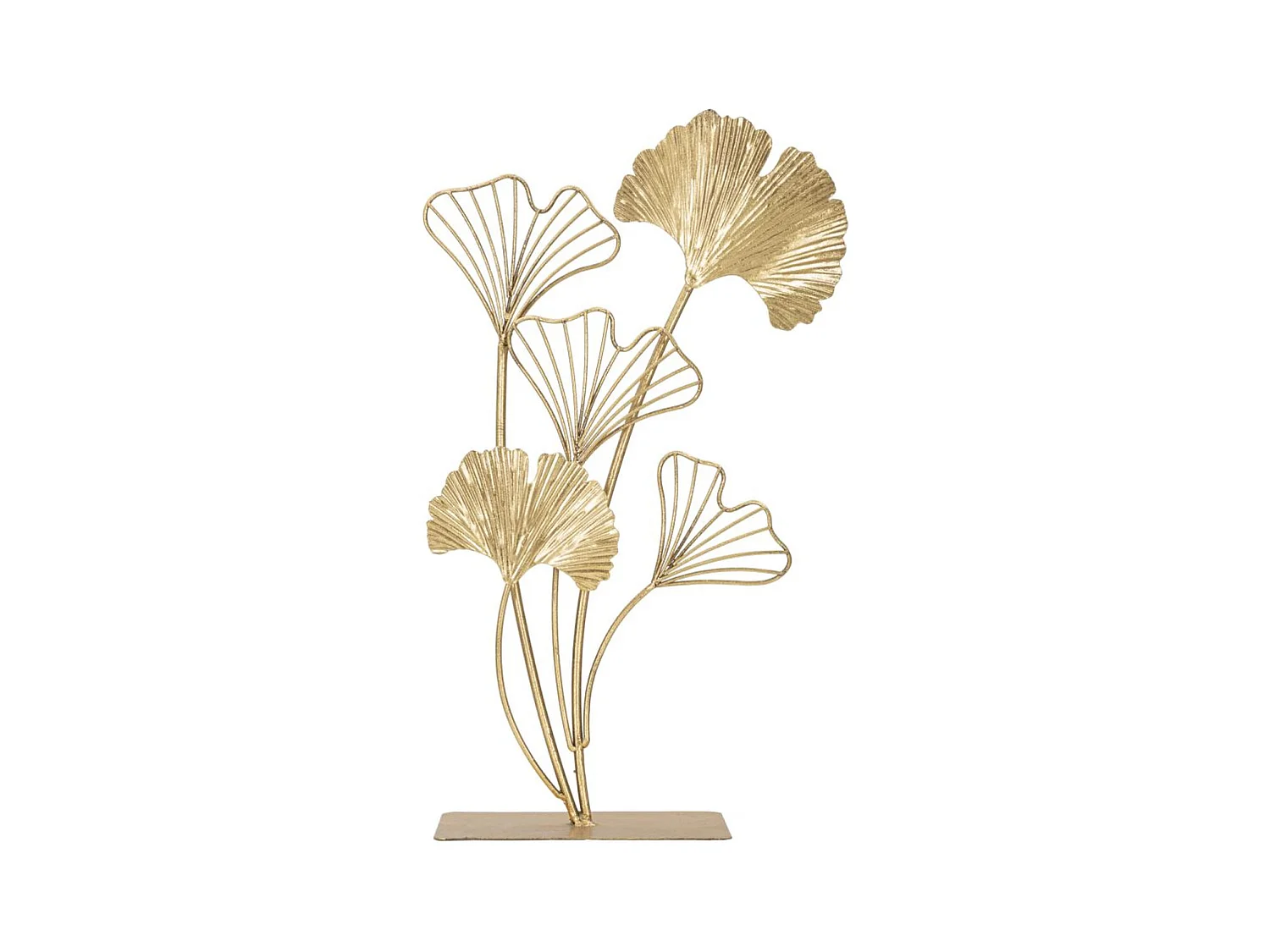 Sculpture Feuille 62, Or, 26x11,5x44,5 cm, Epikasa