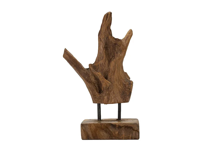 Rzeźba Korzeń 4, Brązowy, 20x11x34 cm, Epikasa