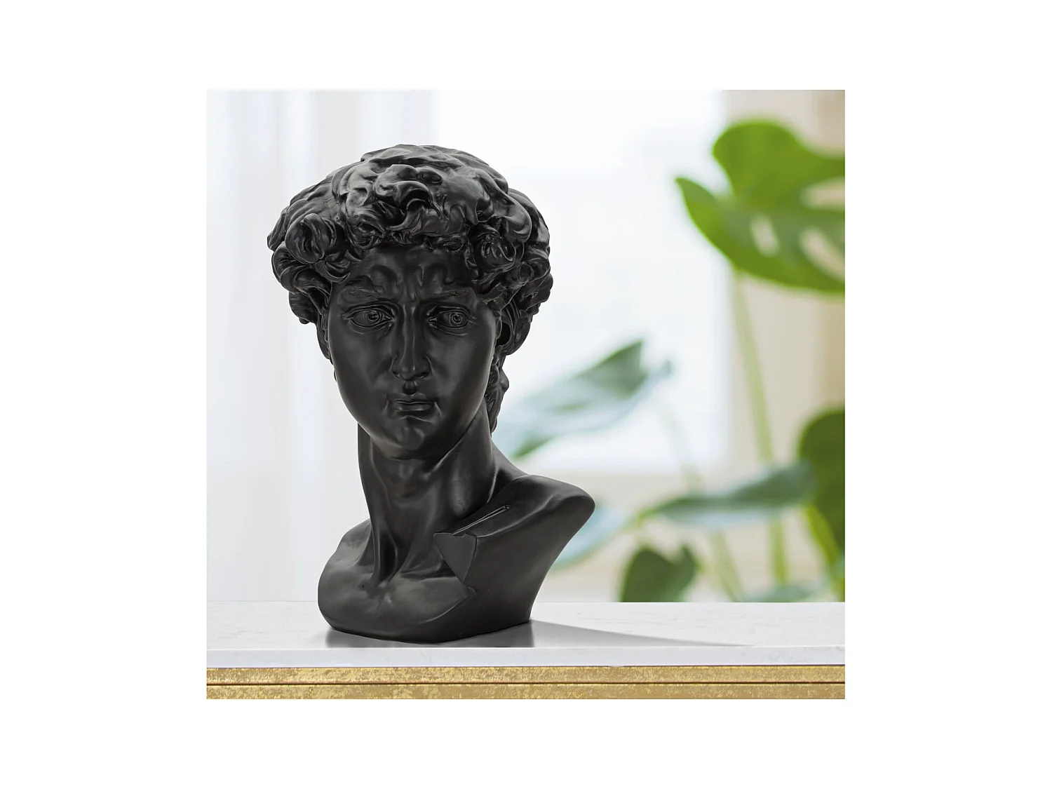 Scultura Grecia, Nero, 44x35,5x60 cm, Epikasa